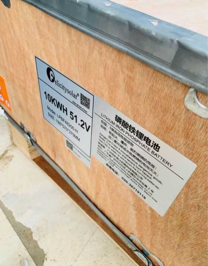 Li Felicity Felicity Solar 10kWh 51.2V Lithium – Sky Lite Solar