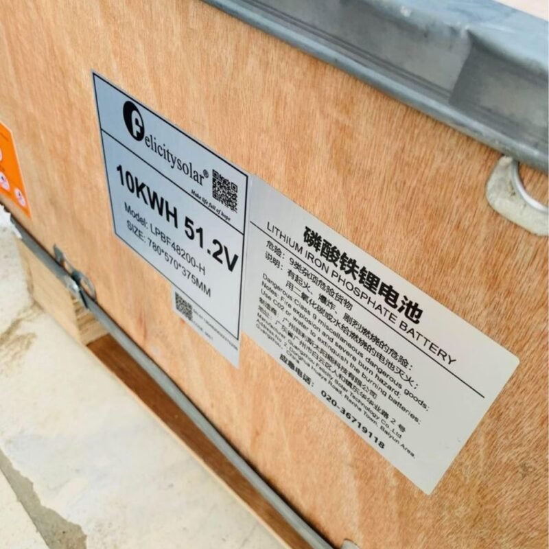 Felicity Solar 10kWh 51.2V Lithium