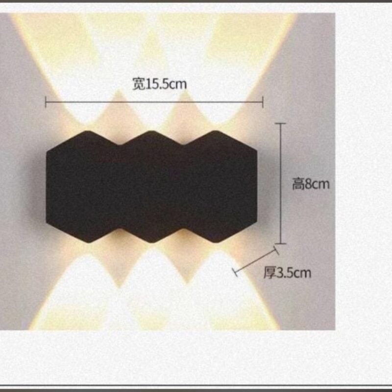 Indoor outdoor wall light